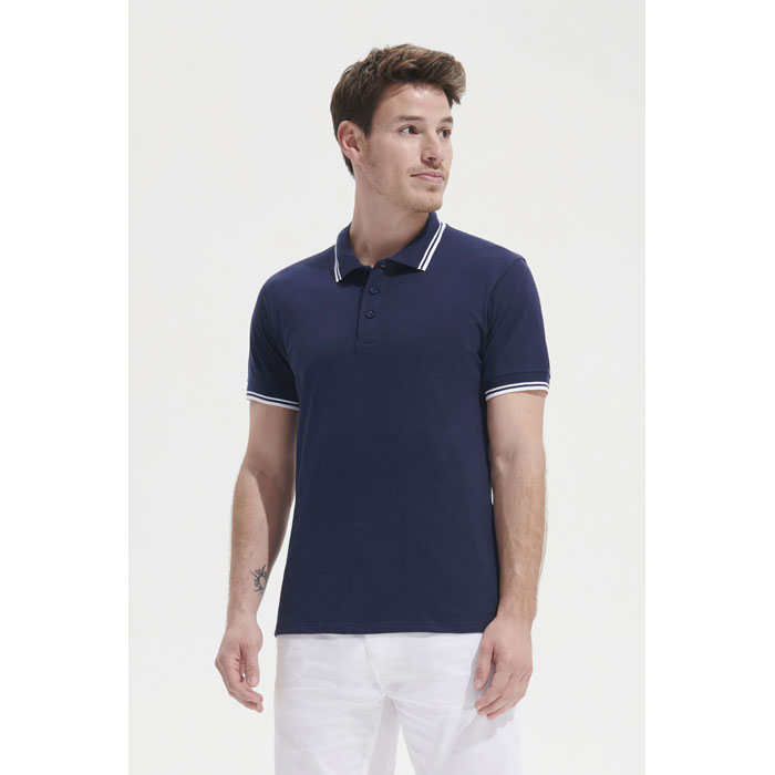 Polo contrast SOL'S PASADENA MEN