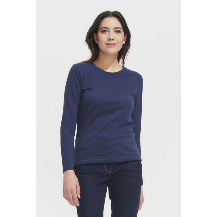 Tricou damă mânecă lungă SOL'S IMPERIAL LSL WOMEN